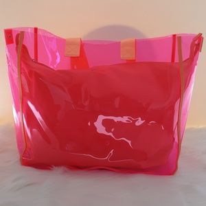 Transparent Beach Tote with a Inner detachable Bag